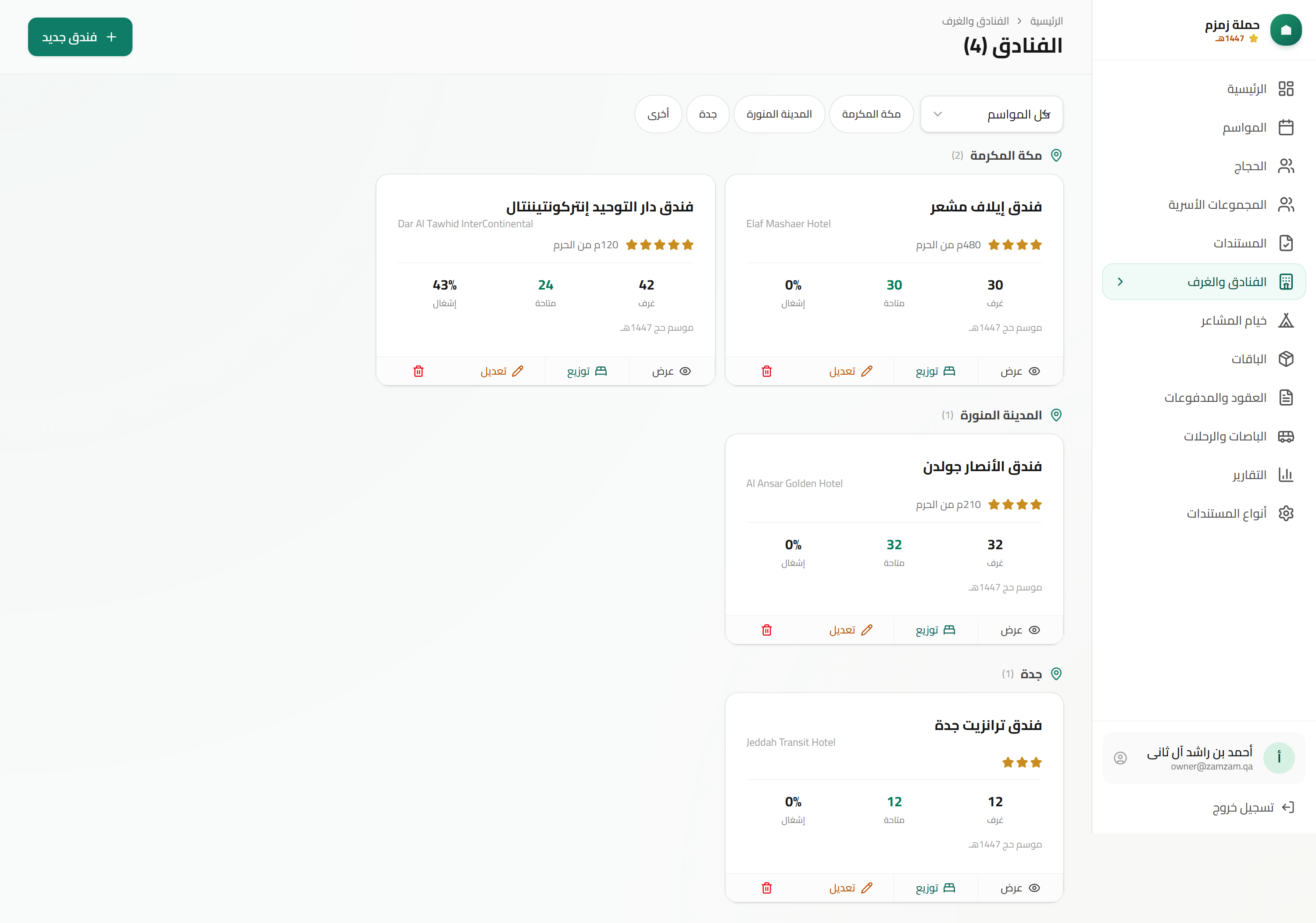 Qatar Hajj Campaign Management System